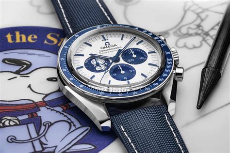 omega snoopy moon watch